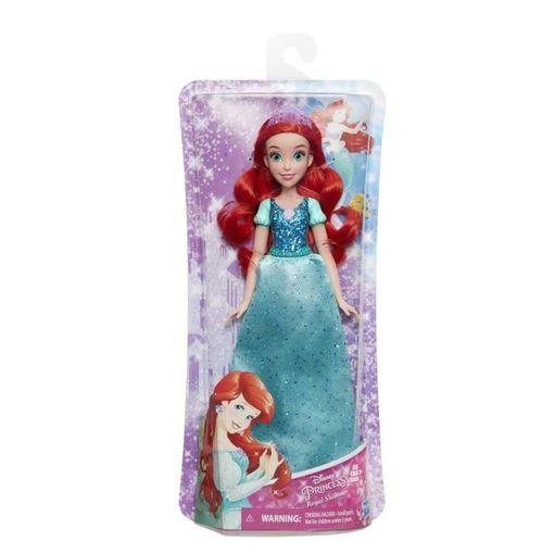 Ariel -Muñeca sirenita  Princesas Disney Brillo Real 