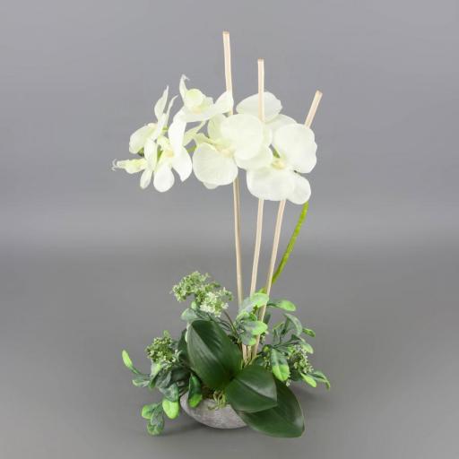  Planta artificial orquidea 65 cm