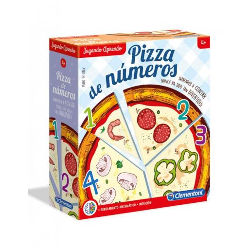 Pizza de números- Juego de mesa