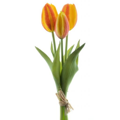 Tulipan artificial amarillo [0]