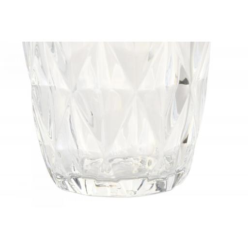 Set 6 vasos cristal  con relieve 240 ml [2]