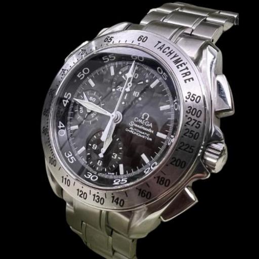 Omega Speedmaster Split-Seconds Rattrapante ref. 3540.50.00 box and extract like new conditions [2]