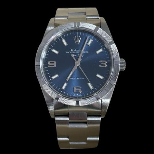 Air-King - Precision Blue Dial 34mm Stainless Steel - Ref: 14010M