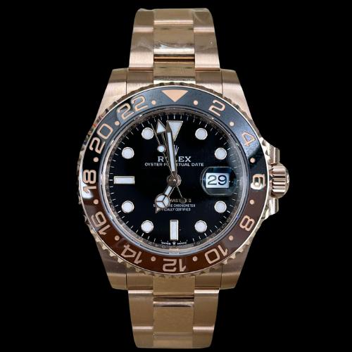 Rolex GMT rose gold  "ROOTH BEER" ref 126715CHNR 2023 brand new full set 