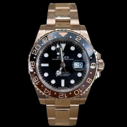 Rolex GMT rose gold  "ROOTH BEER" ref 126715CHNR 2023 brand new full set  [0]