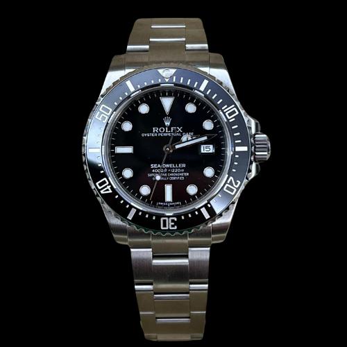 Rolex Sea Dweller 40mm ceramic ref.116600 new full stickers full set from 2014 only 3 years production