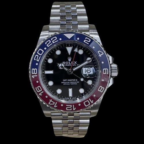 Rolex GMT II ref.126710BLRO PEPSI from 2018 Like New Conditions full set.