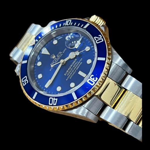 Submariner  Steel and Gold Ref: 16613 blue dial - serial F - From 2004 - Full Set [2]