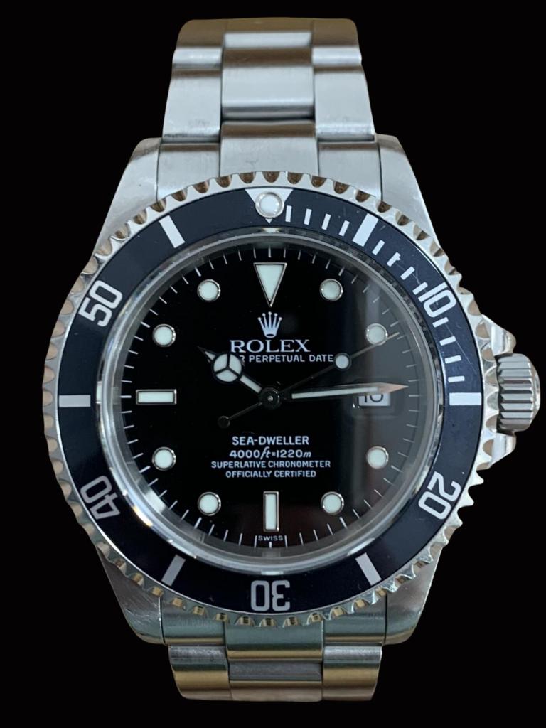 Rolex Sea Dweller ref.16600 descontinuado 40mm año 1998 caja y documentación- Special Dial "Only Swiss"