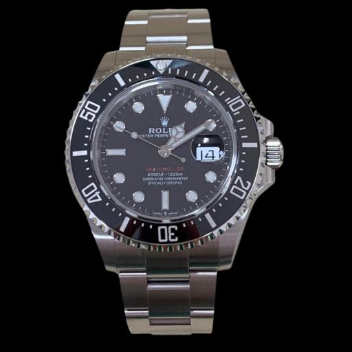 Rolex Sea Dweller ref.126600 "red letter" 43mm new never worn from 2022 full set