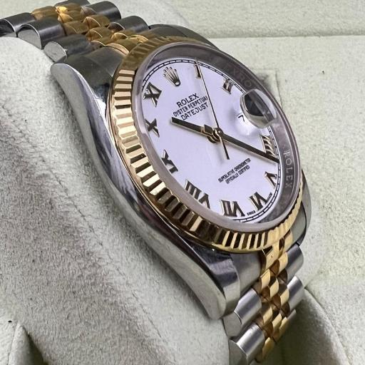 Rolex Date Just steel gold 36mm random series ref.116233 with box from 2014 [1]