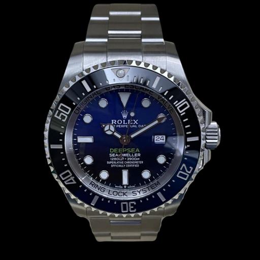  Rolex Sea-Dweller Deepsea 44mm  D‑Blue "James Cameron" ref.126660 New full set and Stickers,Tag 2018