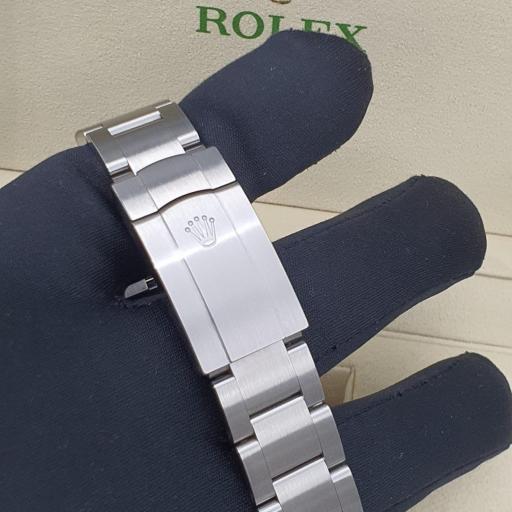 Rolex Oyster Perpetual 114300 39MM  2019 Full Set esfera gris rodio .  [3]