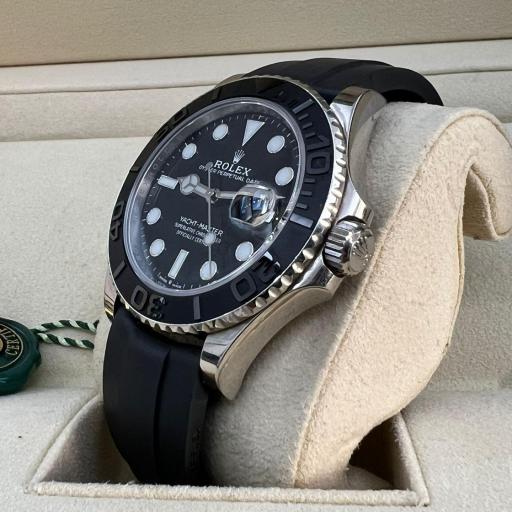 Rolex Yacht-Master 42mm ref.226659 18k White Gold Oysterflex Rubber full set from 2019 [1]