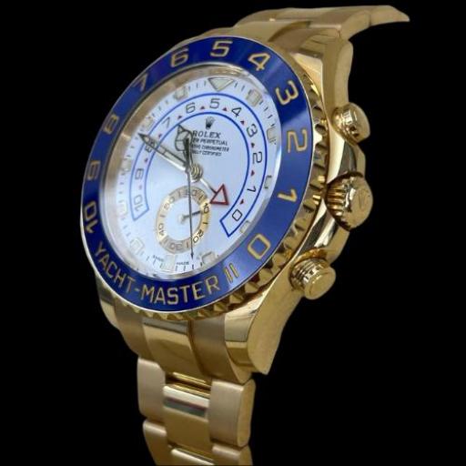 Rolex YachtMaster II from 2021 Yellow Gold - Like New - Full set [1]