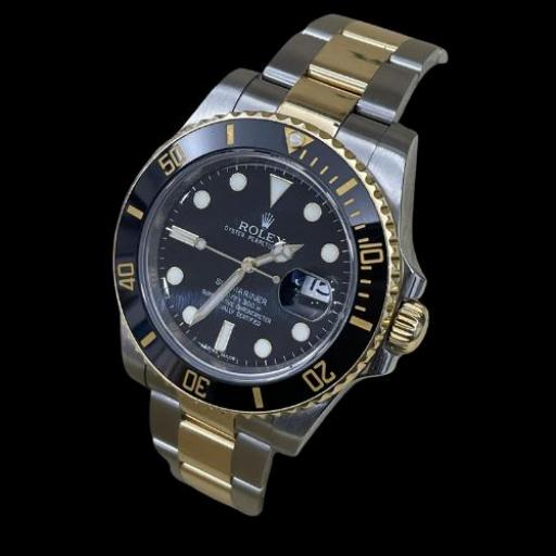 Rolex Submariner Date ceramic bezel 40mm discontinued model steel and gold ref.116613LN G series full set [0]