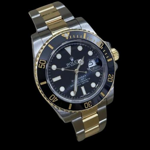 Rolex Submariner Date ceramic bezel 40mm discontinued model steel and gold ref.116613LN G series full set [3]