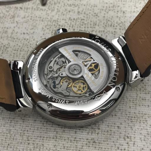 Louis Vuitton Q1141 Automatic Watch Tambour Chrono El Primero Used from  Japan