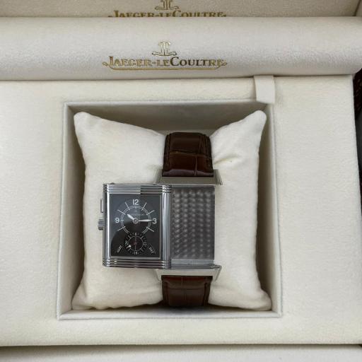 Jaeger-LeCoultre Reverso Duoface  Night & Day  Dual Time Mens Watch ref. 272.8.54 with box [1]