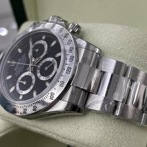  Rolex cronografo Daytona acero,dial  negro Nuevo Full pegatinas 116520 año 2013 [2]