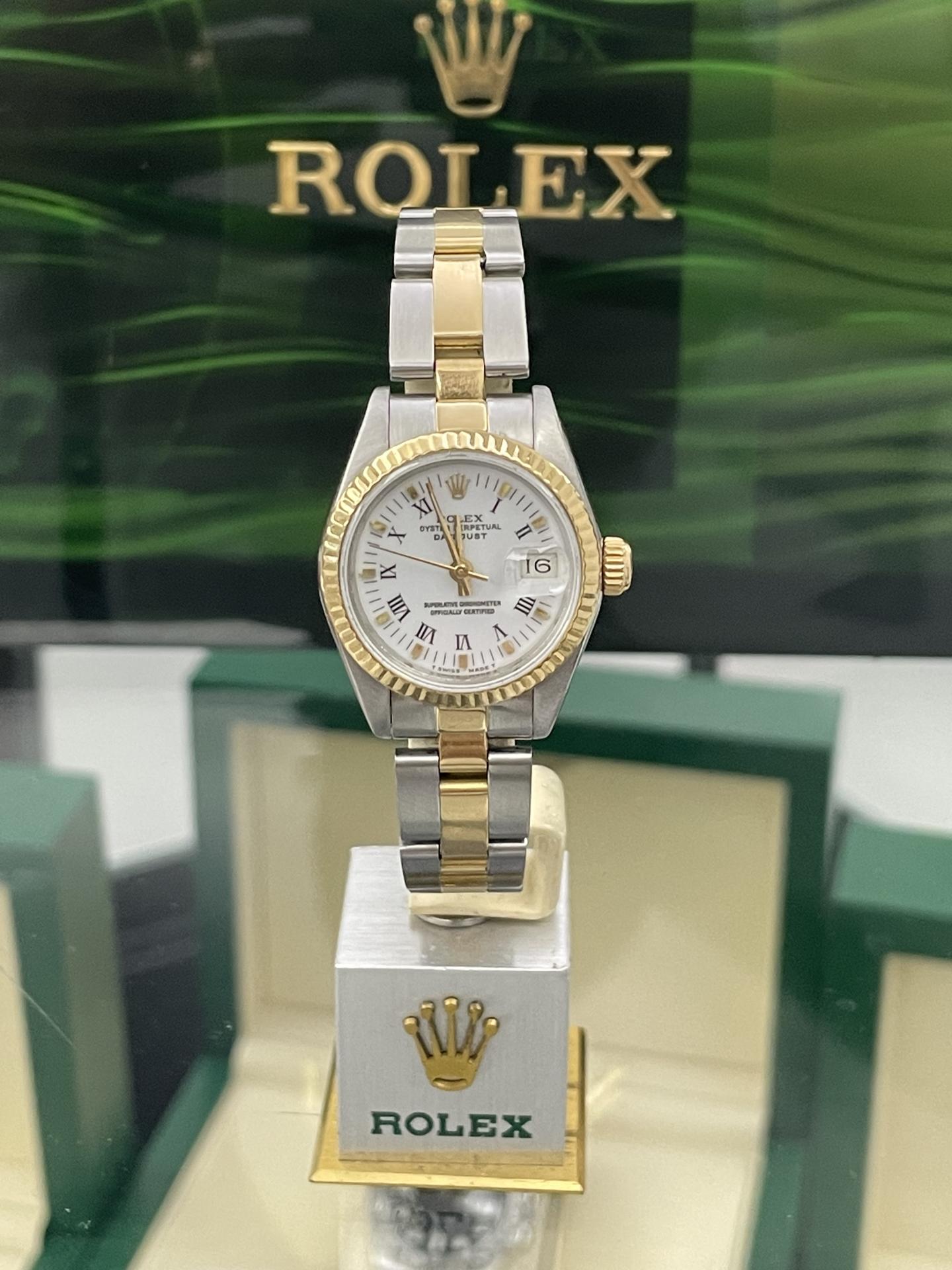  Rolex Date Just Lady - Ref: 69173 - acero y oro - 26mm full set - From 1986