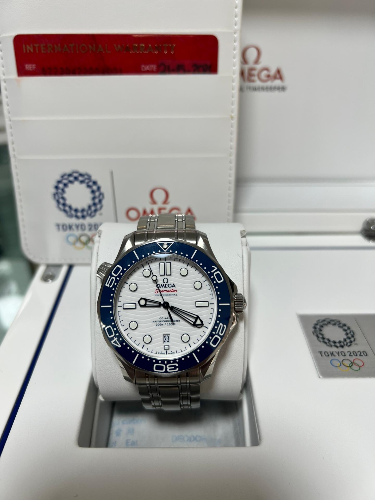 Omega Seamaster 300M TOKYO 2020 OLYMPICS EDITION ref.522.30.42.20.04.001 2021