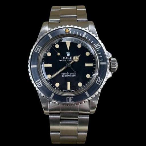 Rolex Submariner no date Vintage ref.5513 plexy SERIF dial with official service [0]