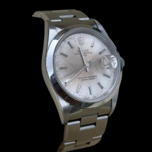 Rolex Date - Ref: 15200 - Silver and tropical dial - From 1995 - Serial W [1]