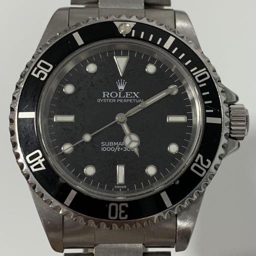 Rolex Submariner no date ref.14060  with rare dial only "SWISS" A series from 2000