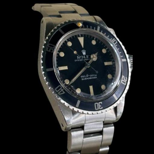 Rolex Submariner no date Vintage ref.5513 plexy SERIF dial with official service [2]