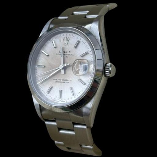 Rolex Date - Ref: 15200 - Silver and tropical dial - From 1995 - Serial W [2]
