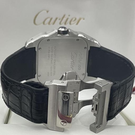Cartier Santos 100 XL Automático Referencia 2656 full set Año 2006 . [3]