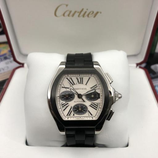 Reloj Cartier Roadster automática esfera panda 44mm con caja. [1]
