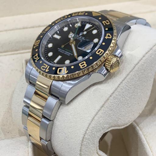 Rolex GMT-Master ll steel and gold discontinued full set ref. 116713LN from 2015 like new [2]