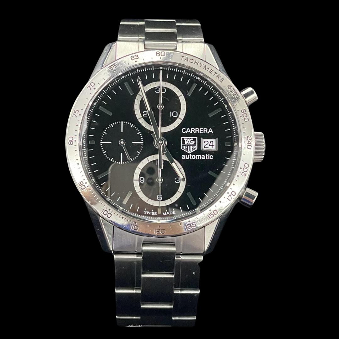 TAG Heuer Carrera Calibre 16 Chronograph automatic ref.CV2016-2 box and paper like new from 2010