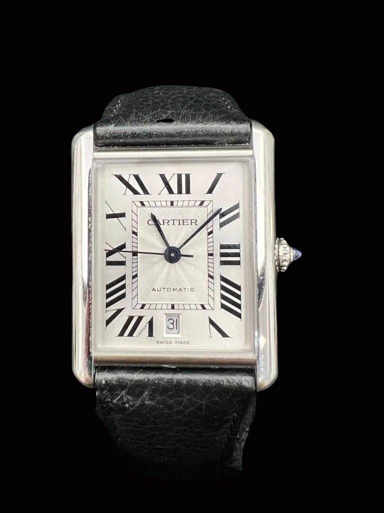 Cartier Tank Must XL ref.4324 acero full set 2021 como nuevo