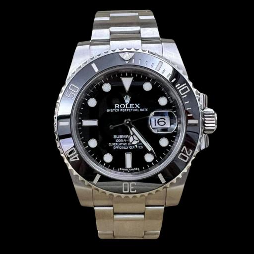 Rolex SUBMARINER date 116610LN Discontinued 2015 full set never polished like new  [0]