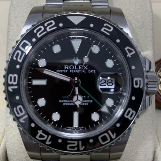 Rolex GMT ceramico out of production 2008 full set ref.116710LN