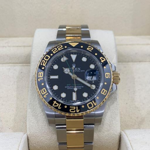 Rolex GMT-Master ll steel and gold discontinued full set ref. 116713LN from 2015 like new [0]