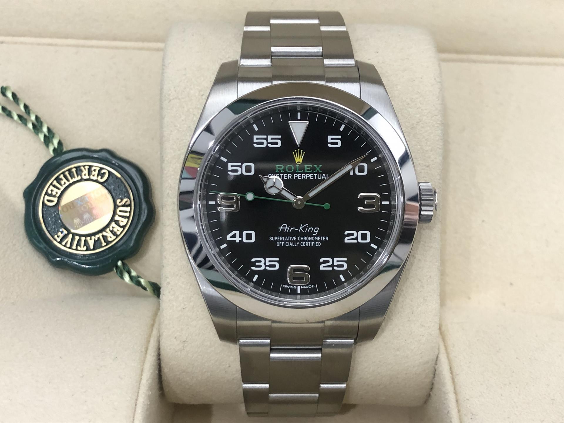 Rolex Air-King Oyster Perpetual 40mm ref.116900 like new from 2017