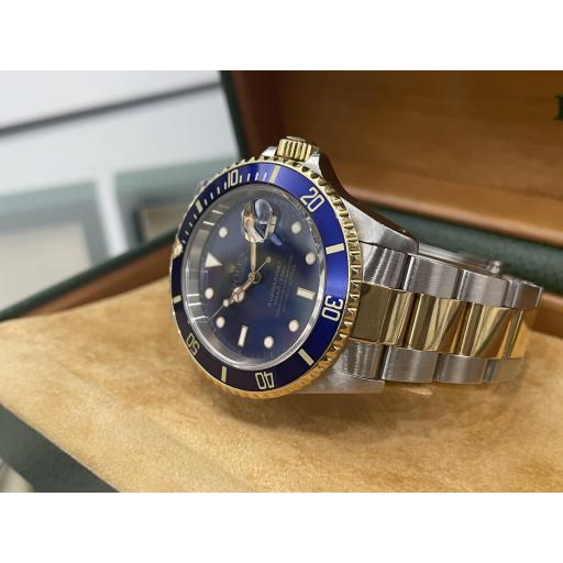 Rolex Submariner date acero oro Blue Ref. 16613LB  Año 1991 X series. [1]