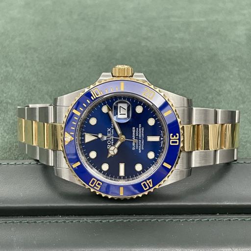 Rolex Submariner Date - Two-Tone Stainless Steel/Yellow Gold - 41mm Rolesor Blue Dial (126613LB) 2023 [0]
