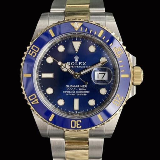 Rolex Submariner Date - Two-Tone Stainless Steel/Yellow Gold - 41mm Rolesor Blue Dial 126613LB  2022 [0]