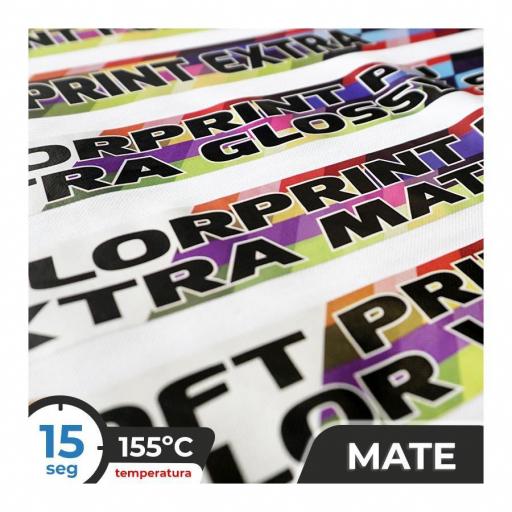 Vinilo Textil Imprimible Siser ColorPrint PU Matt