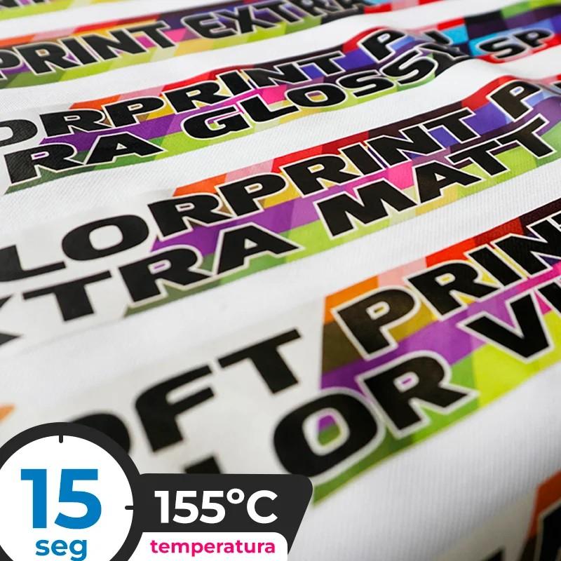 Vinilo Textil Imprimible Siser SoftPrint Color Vivid