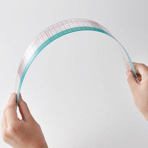 Clover regla flexible cuadriculada 50cm