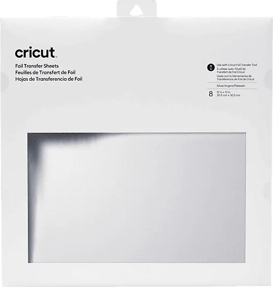 Cricut Transfer Foil Silver 30 x 30 cm | 8 uds.