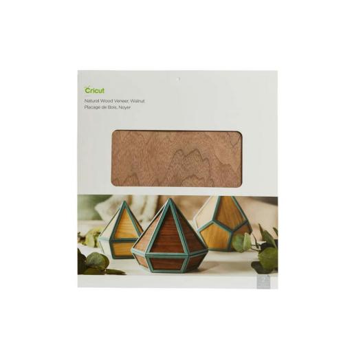 Cricut Chapa de Madera Nogal 30,5 x 30,5 cm | 2 uds.
