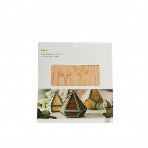 Cricut Chapa de Madera Cerezo 30,5 x 30,5 cm | 2 uds.