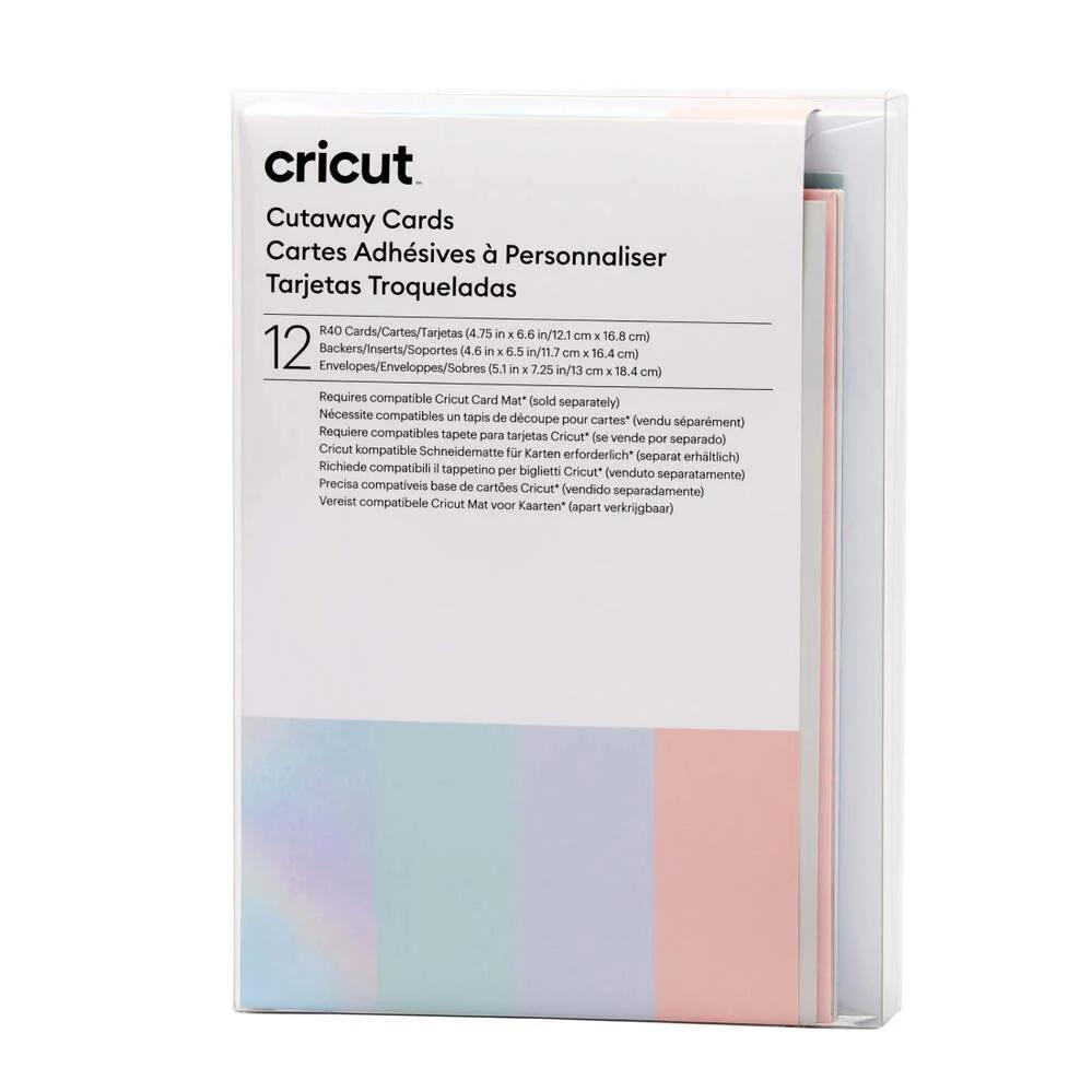 Cricut Cutaway Cards Pastel
